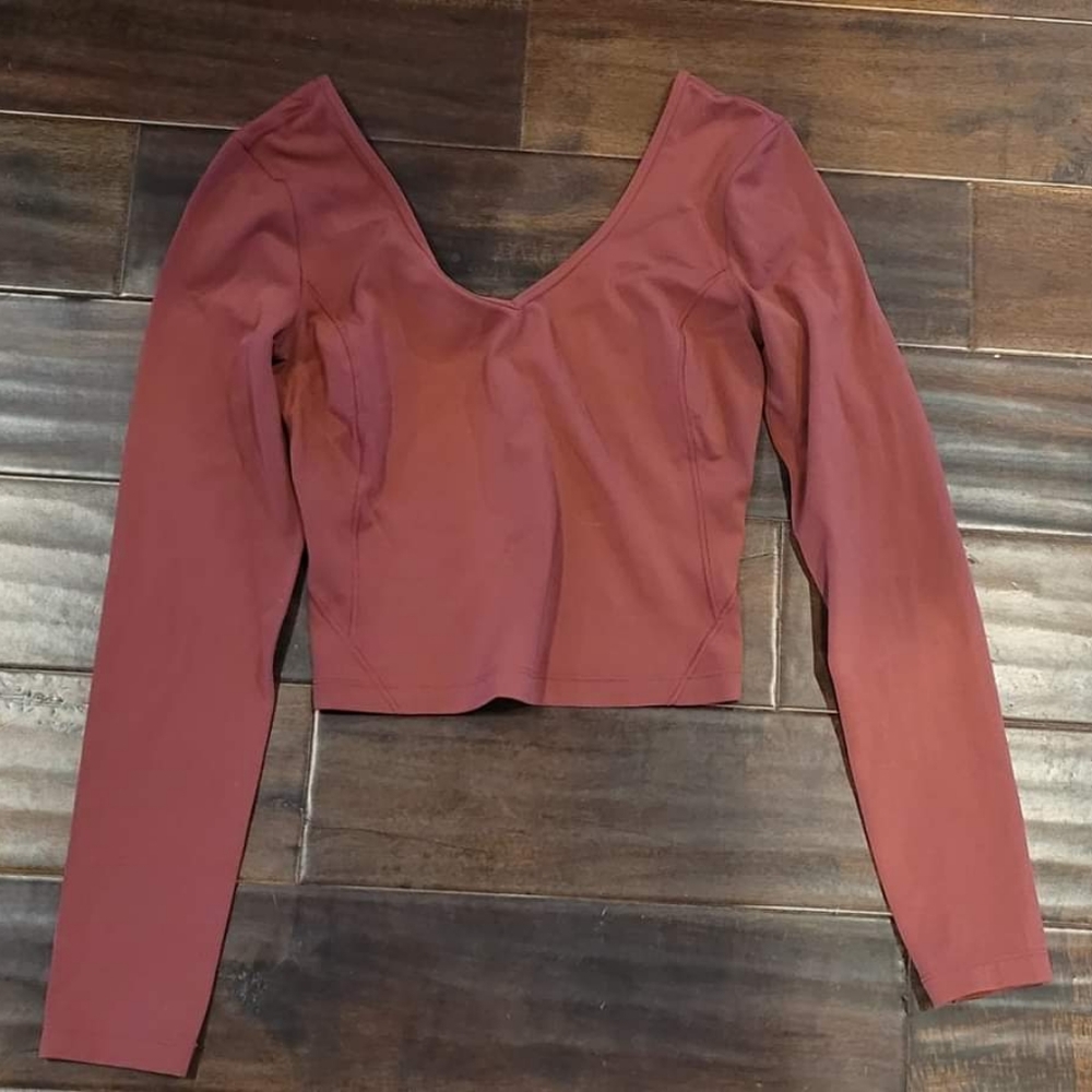 Lululemon crop align shirt
